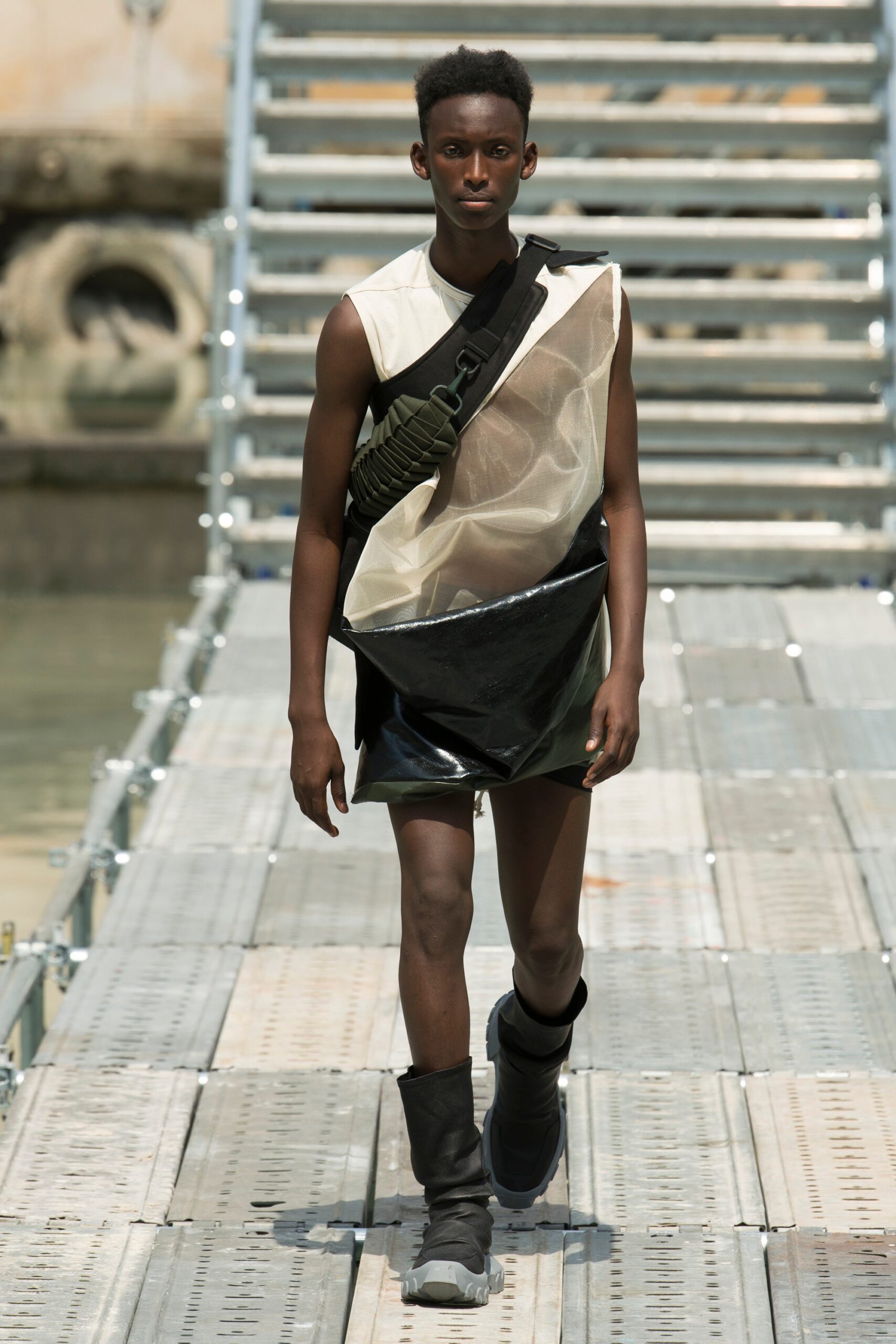 Rick Owens S/S 18 Menswear Look 4