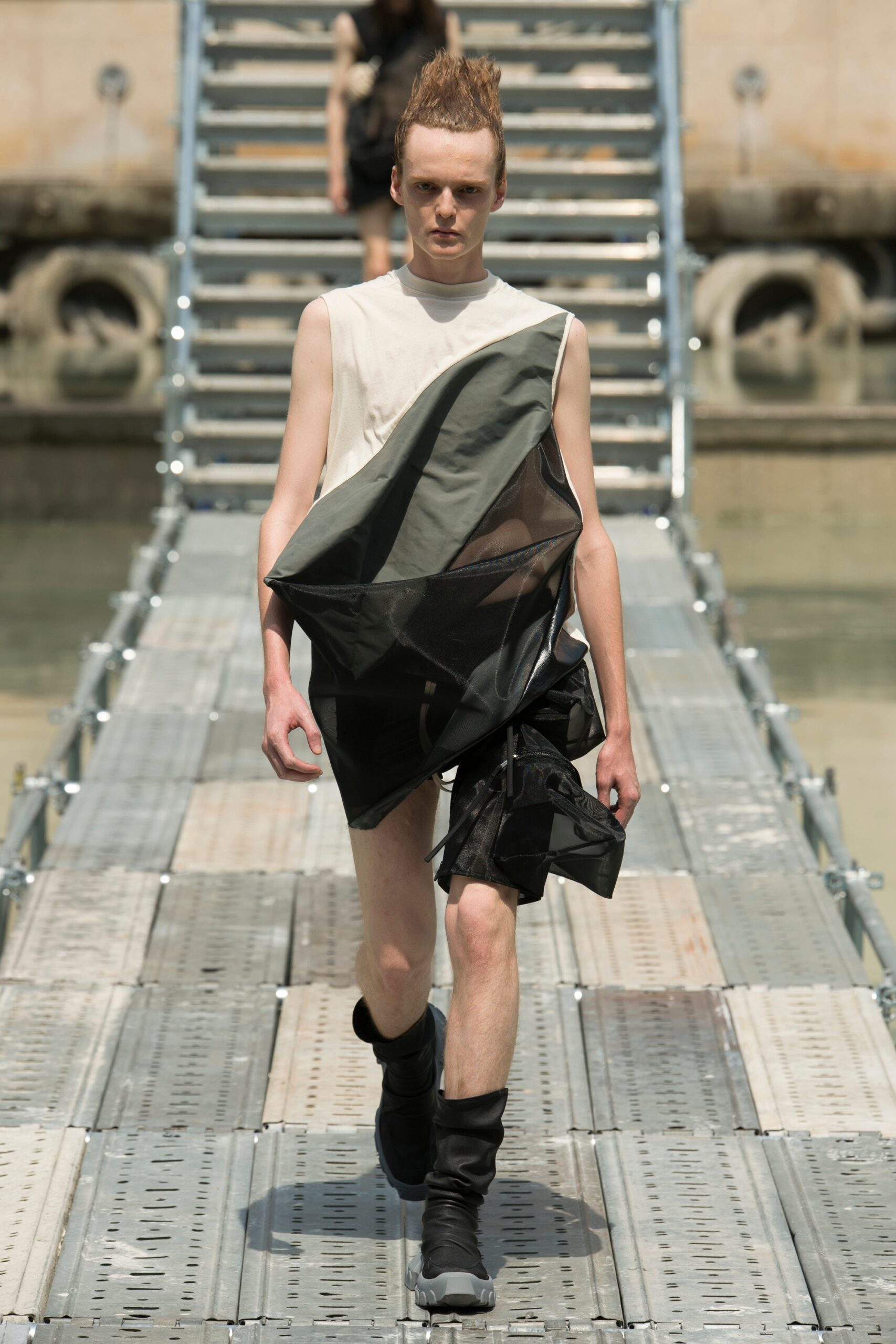 Rick Owens S/S 18 Menswear Look 5