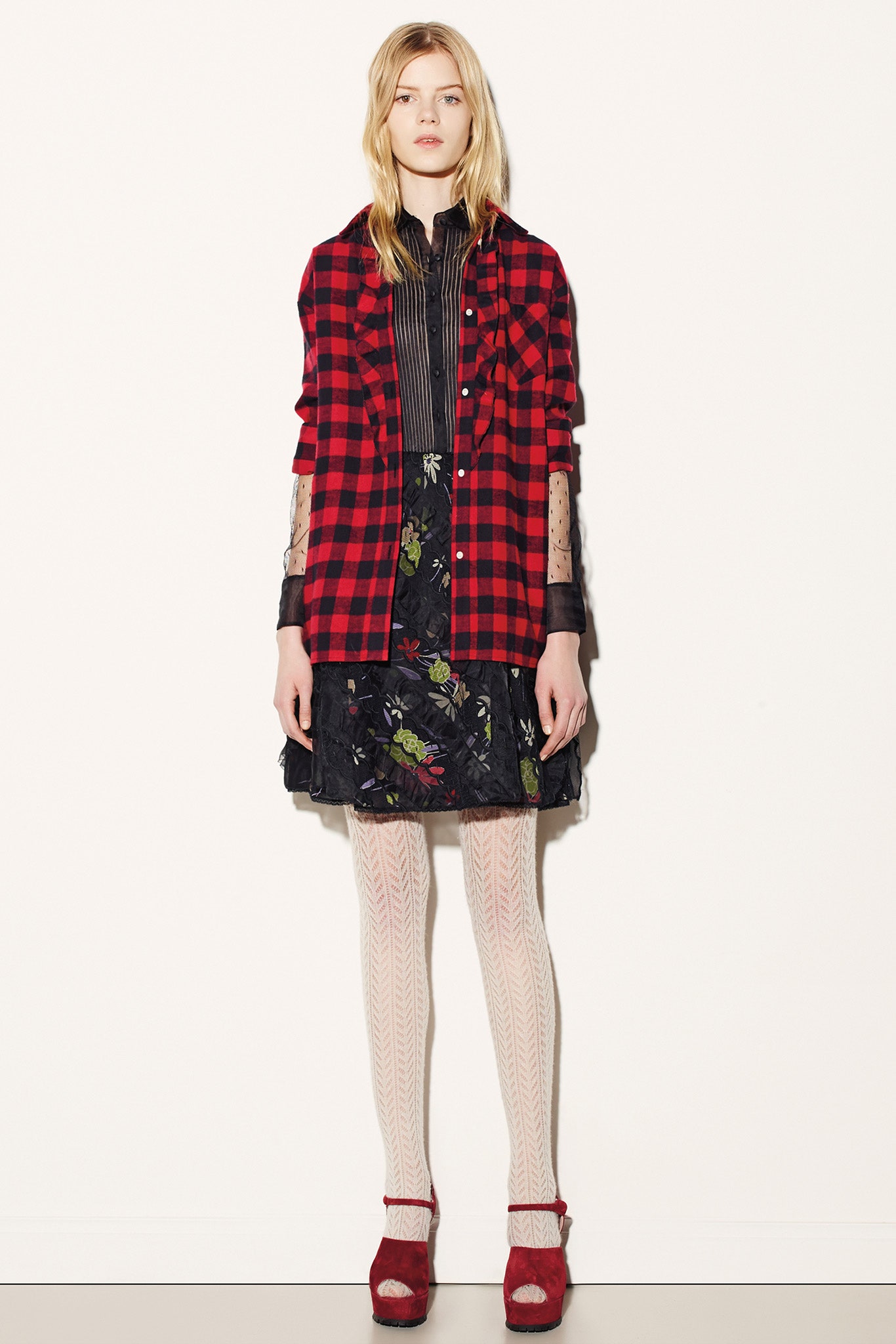 Red Valentino F/W 15 Look 5