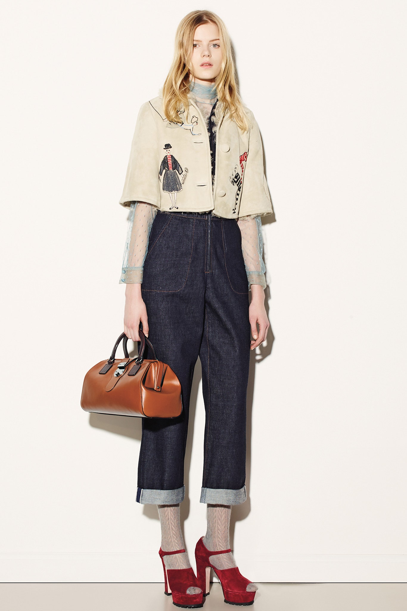 Red Valentino F/W 15 Look 24