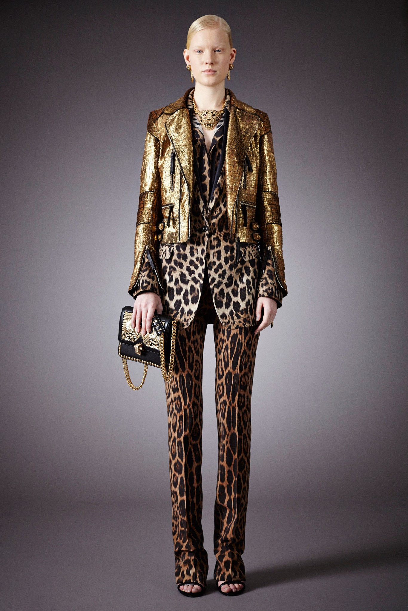 Roberto Cavalli F/W 14 Look 1
