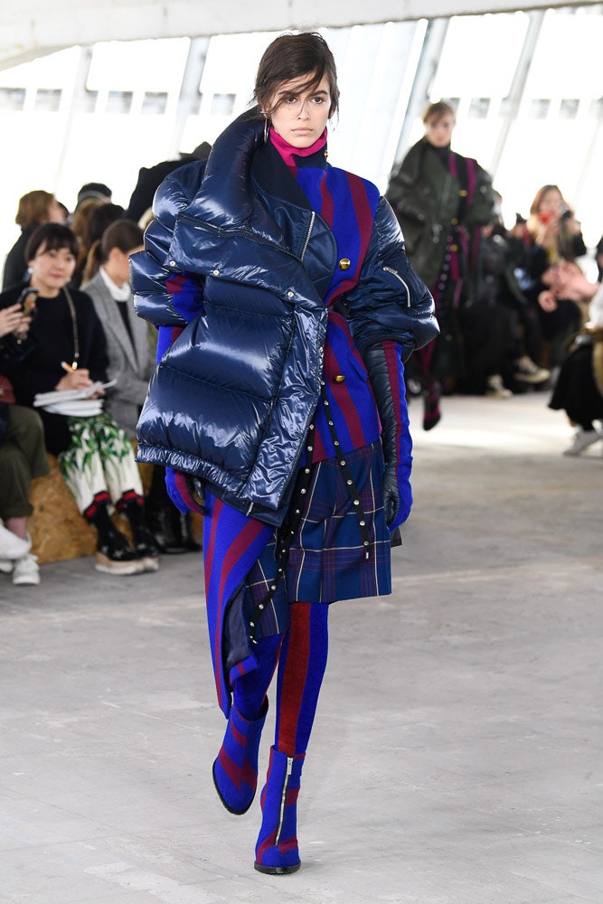 Sacai F/W 18 Look 1