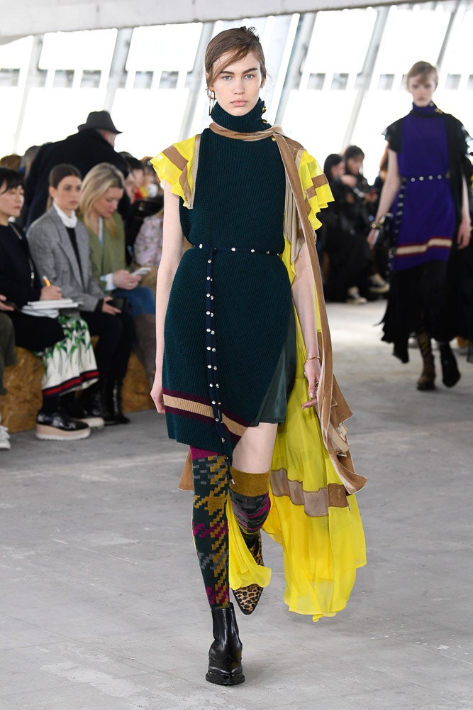 Sacai F/W 18 Look 13