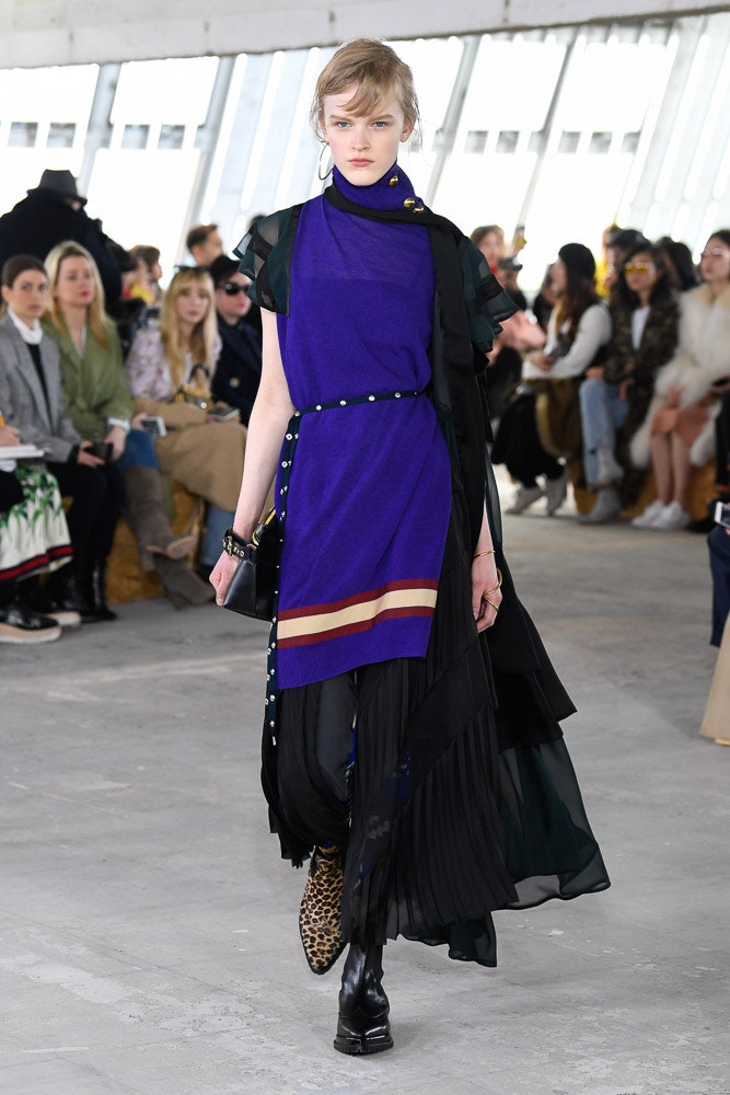 Sacai F/W 18 Look 14