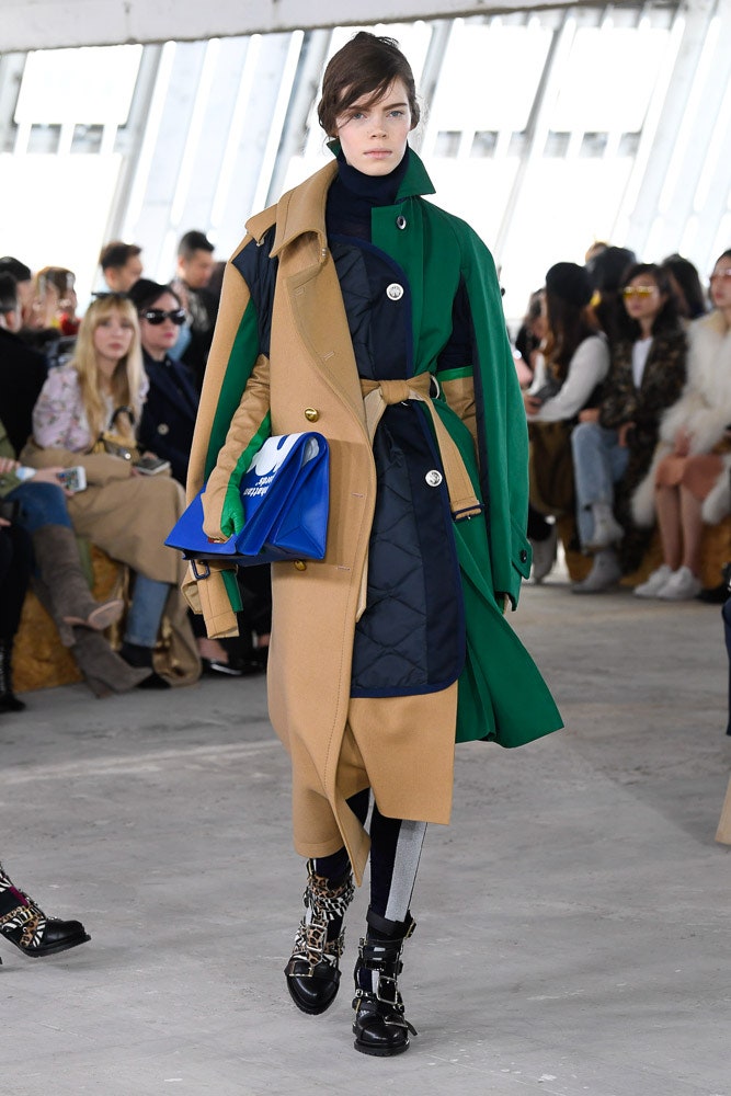 Sacai F/W 18 Look 15
