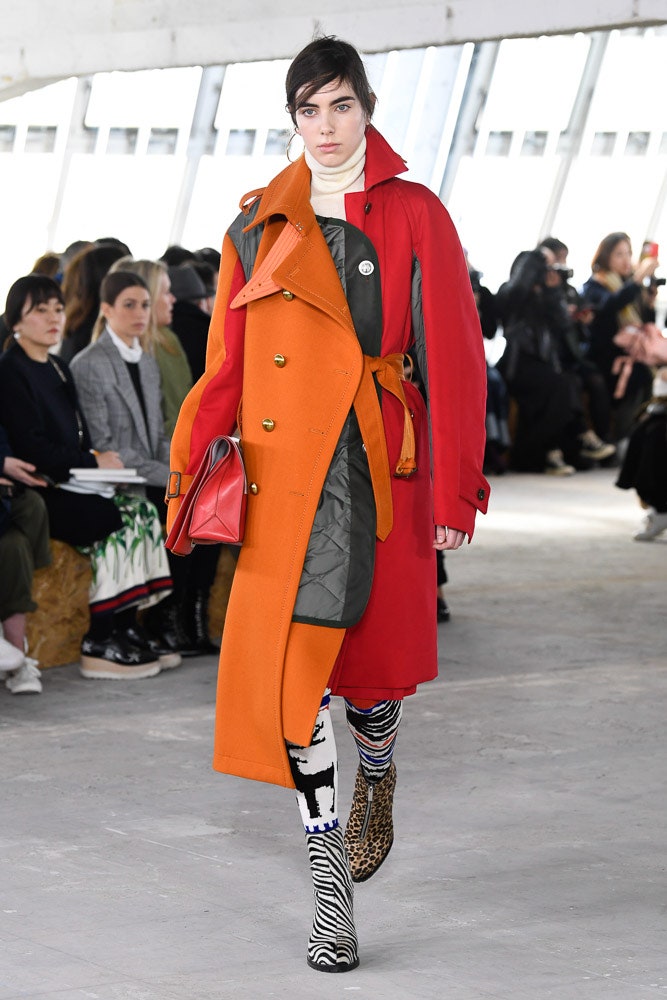Sacai F/W 18 Look 16