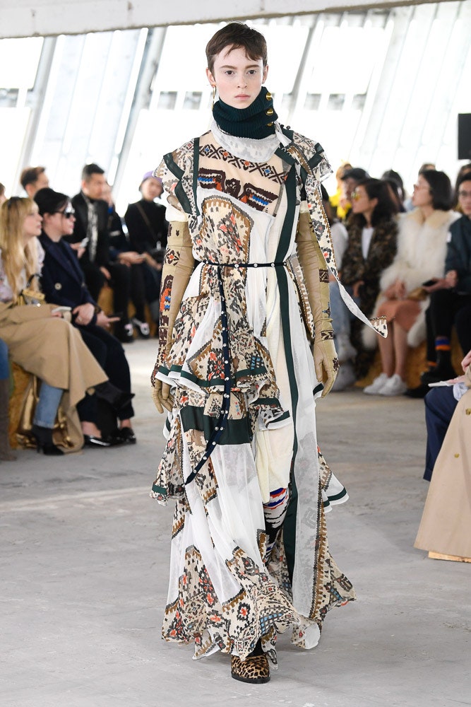 Sacai F/W 18 Look 25