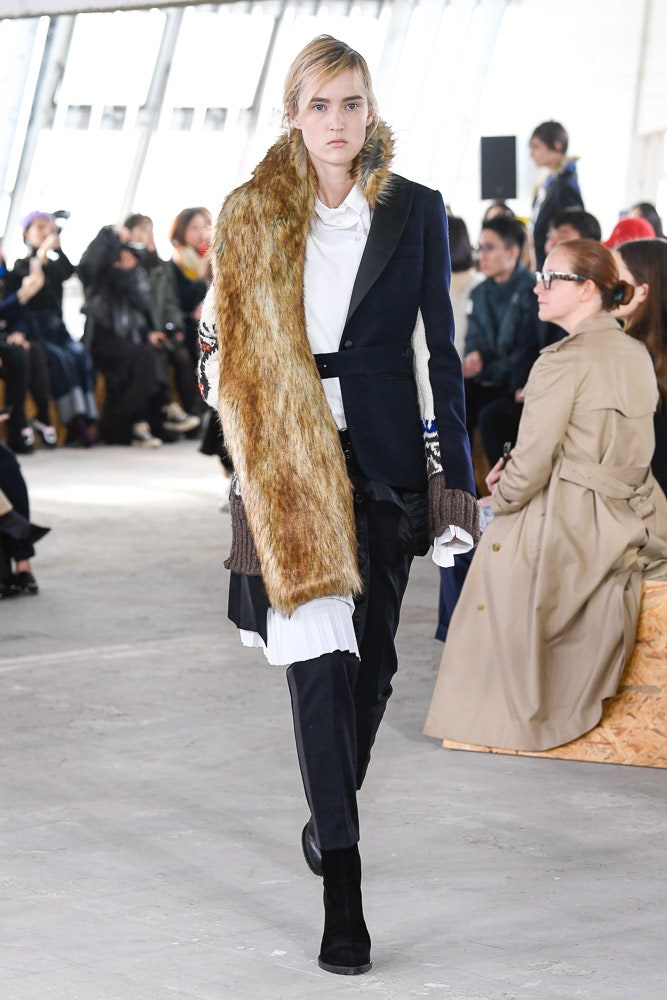 Sacai F/W 18 Look 26