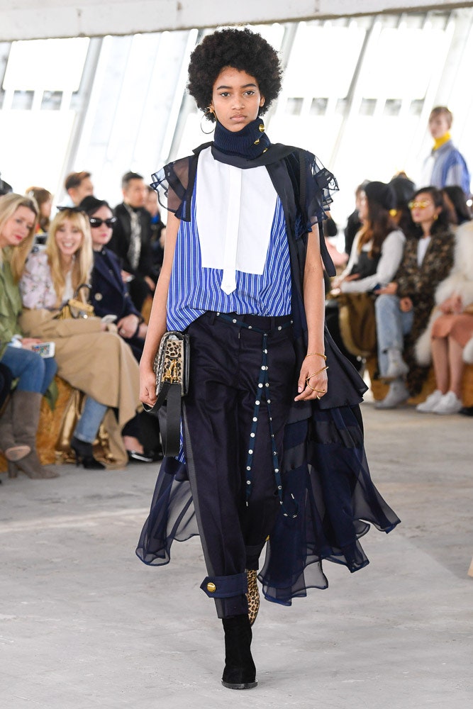 Sacai F/W 18 Look 28