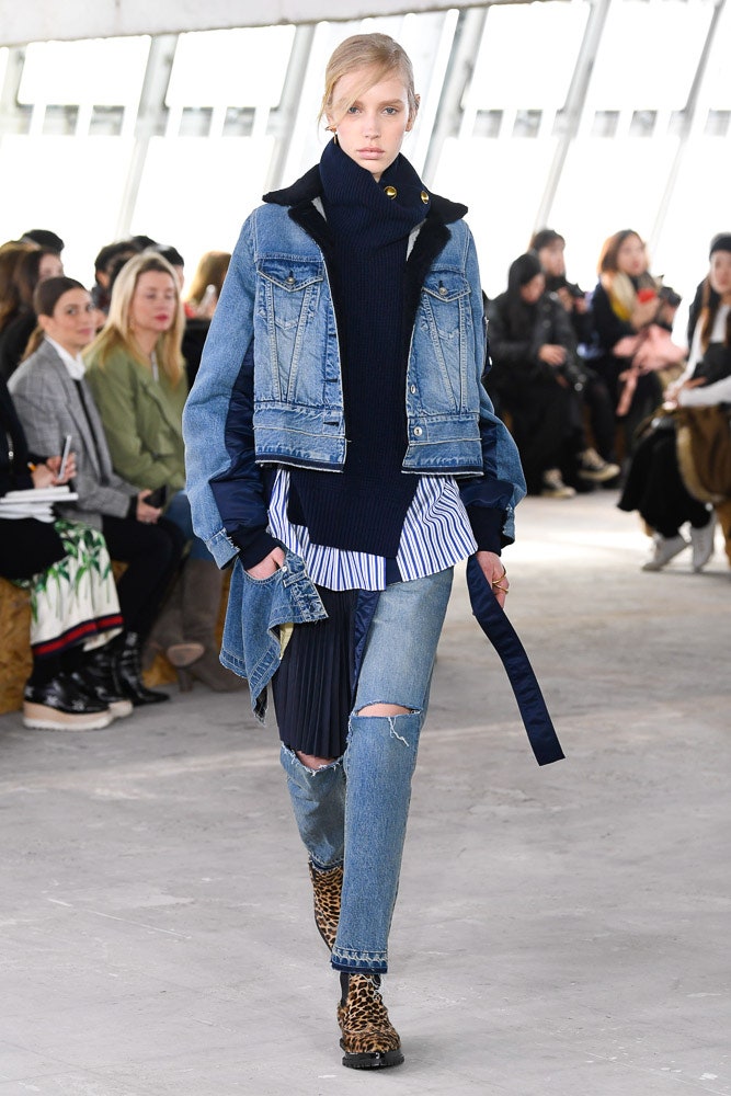 Sacai F/W 18 Look 30