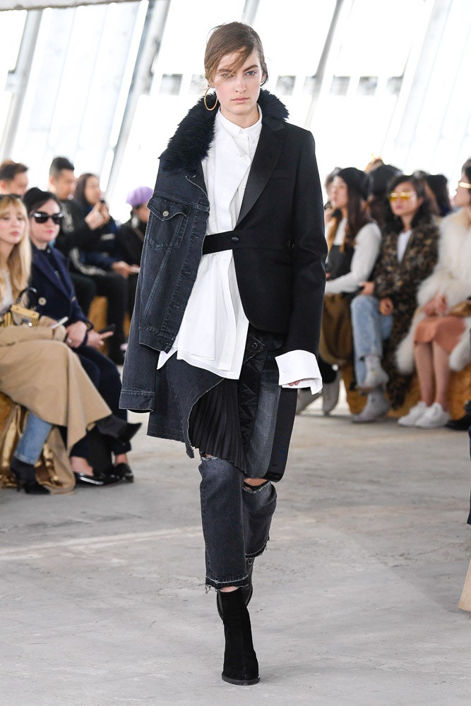 Sacai F/W 18 Look 31