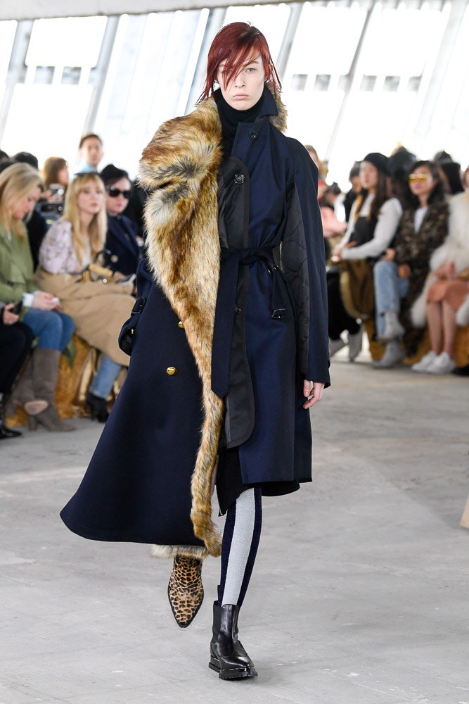 Sacai F/W 18 Look 34