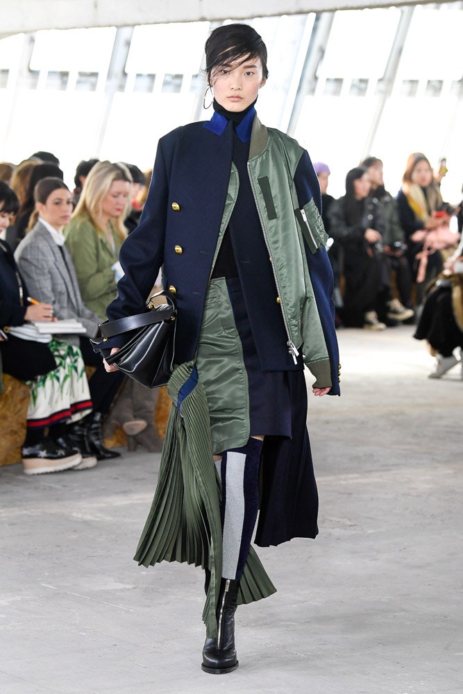 Sacai F/W 18 Look 35