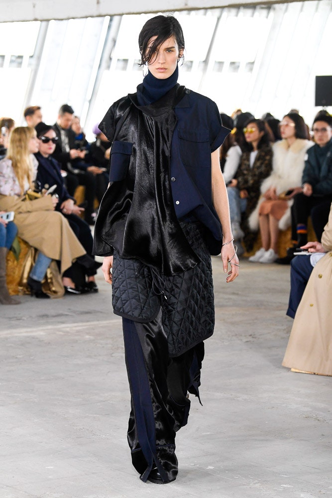 Sacai F/W 18 Look 38
