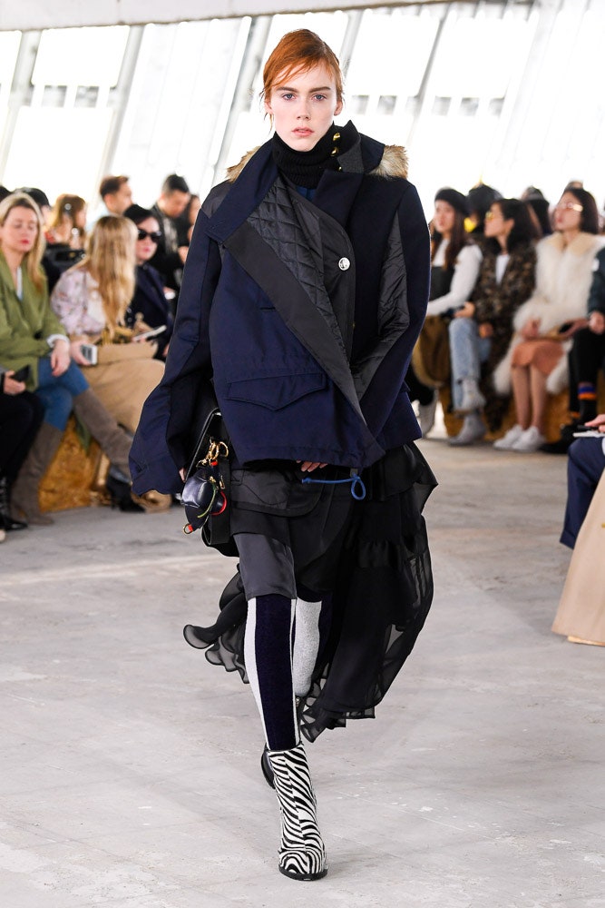 Sacai F/W 18 Look 39