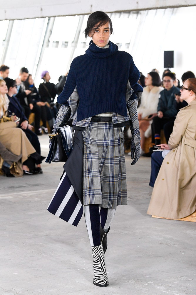 Sacai F/W 18 Look 43