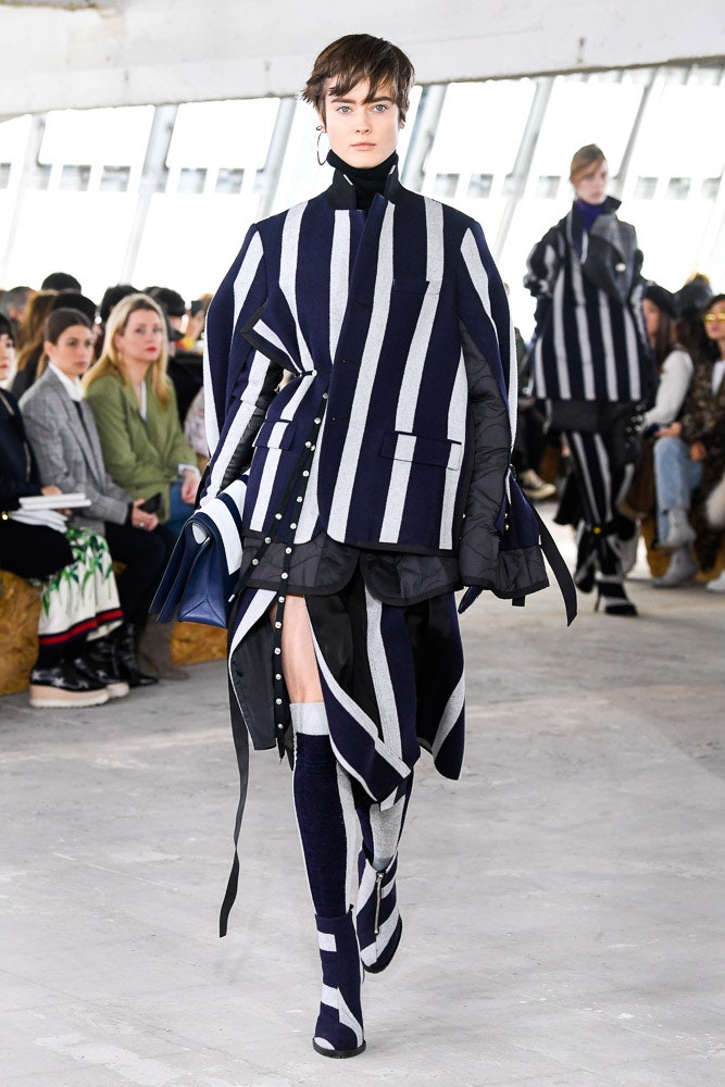 Sacai F/W 18 Look 44