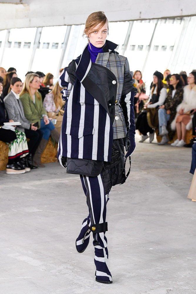 Sacai F/W 18 Look 45