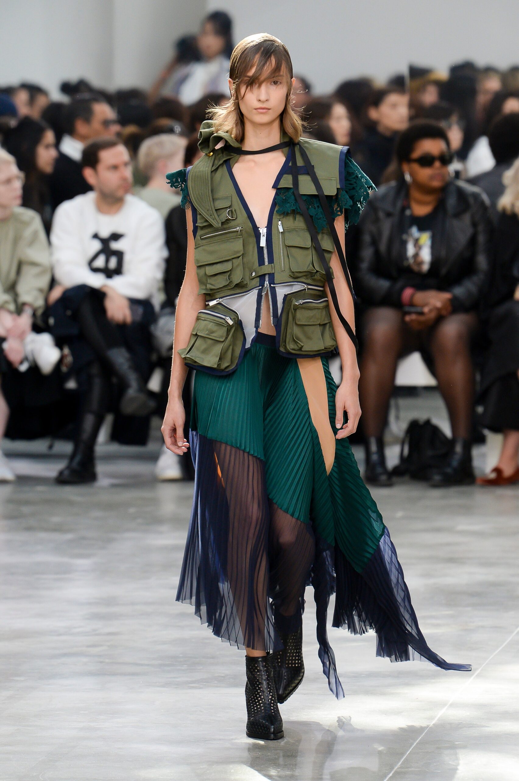 Sacai S/S 19 Look 20