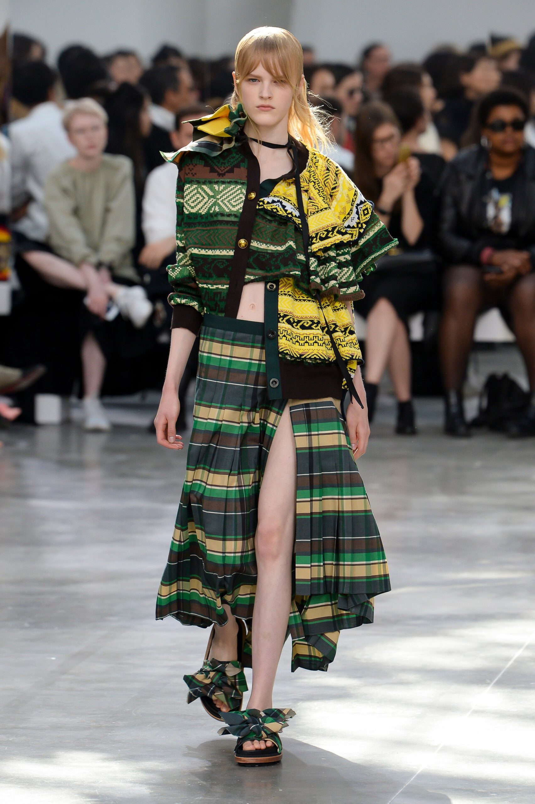 Sacai S/S 19 Look 27