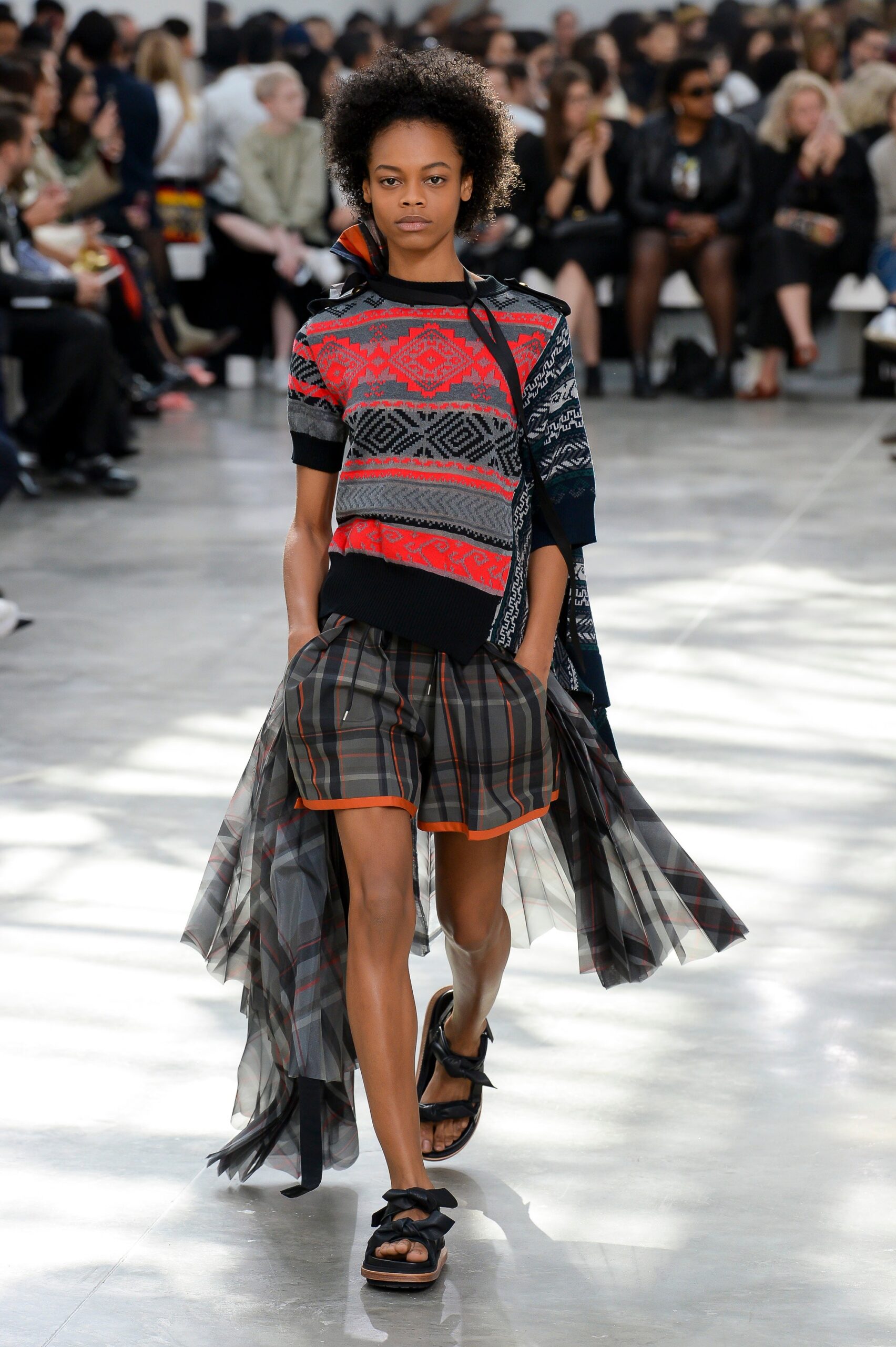 Sacai S/S 19 Look 28