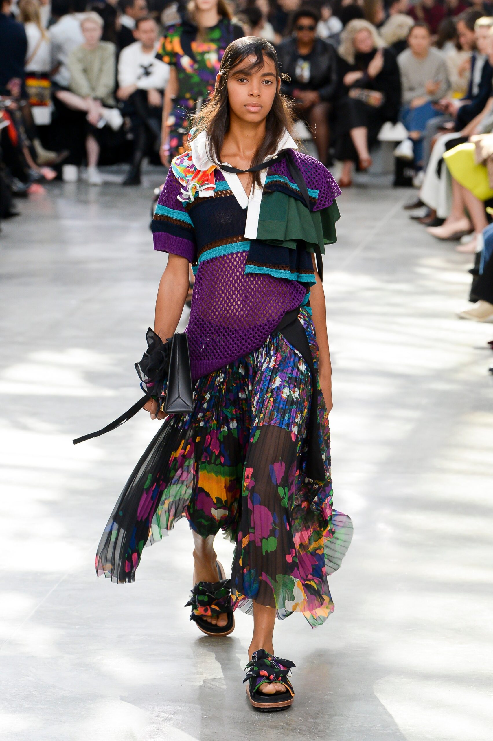 Sacai S/S 19 Look 33