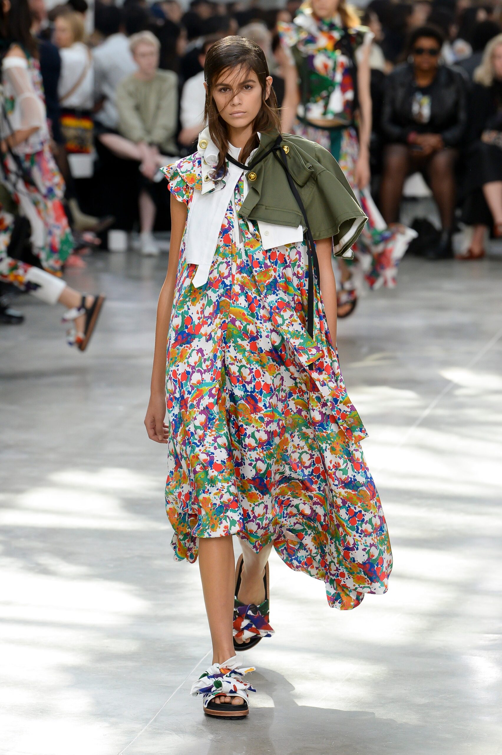 Sacai S/S 19 Look 39