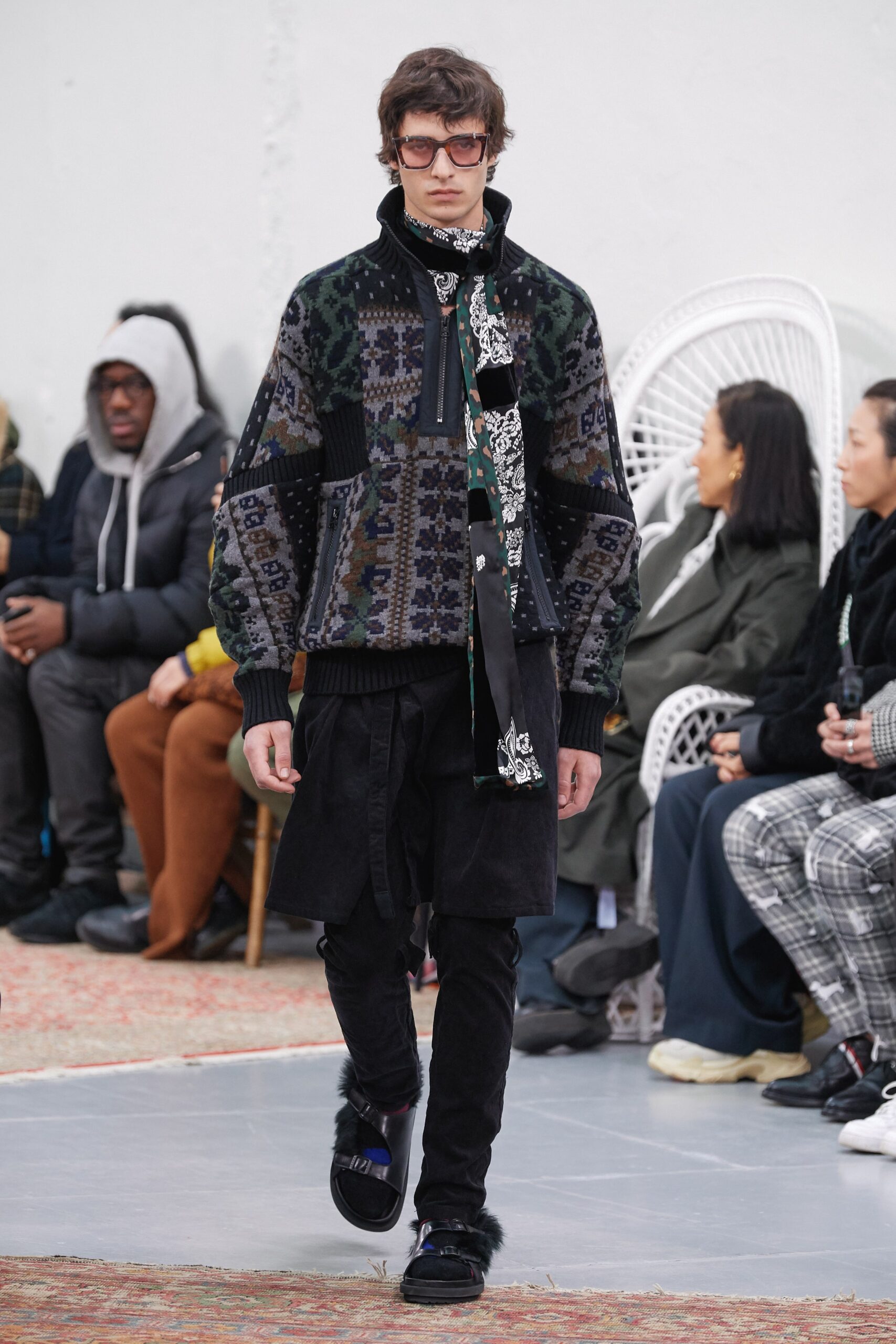 Sacai F/W 19 Look 20
