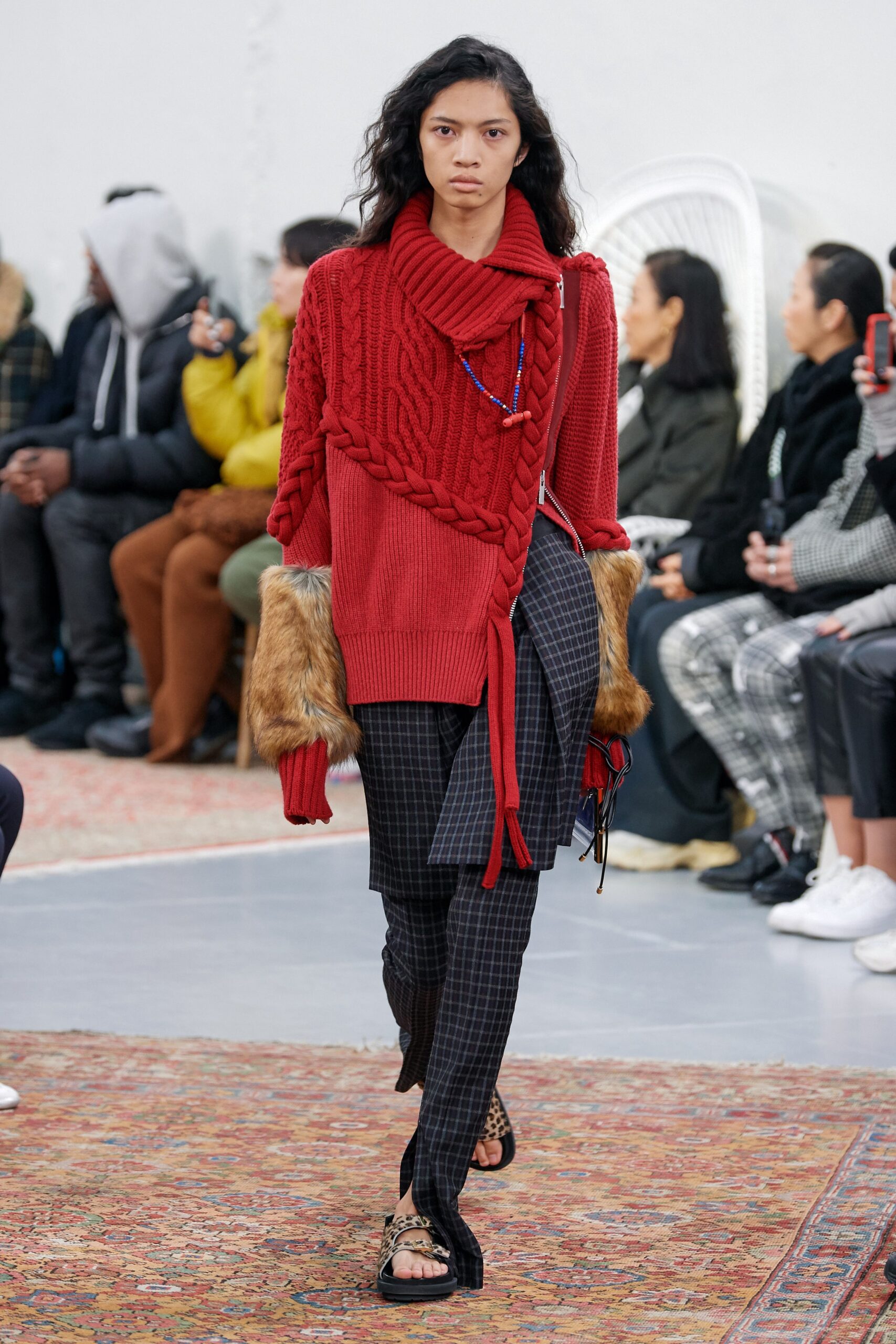Sacai F/W 19 Look 32
