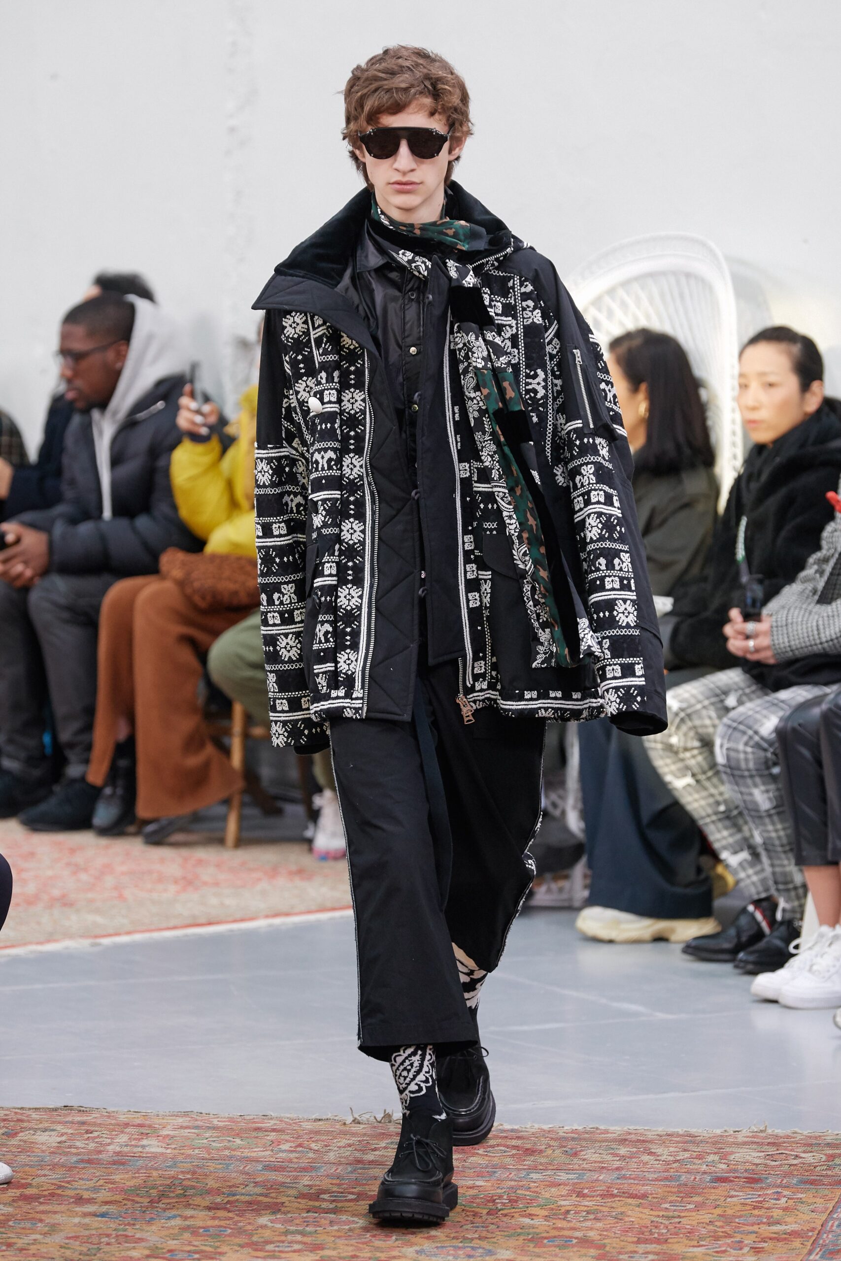 Sacai F/W 19 Look 40
