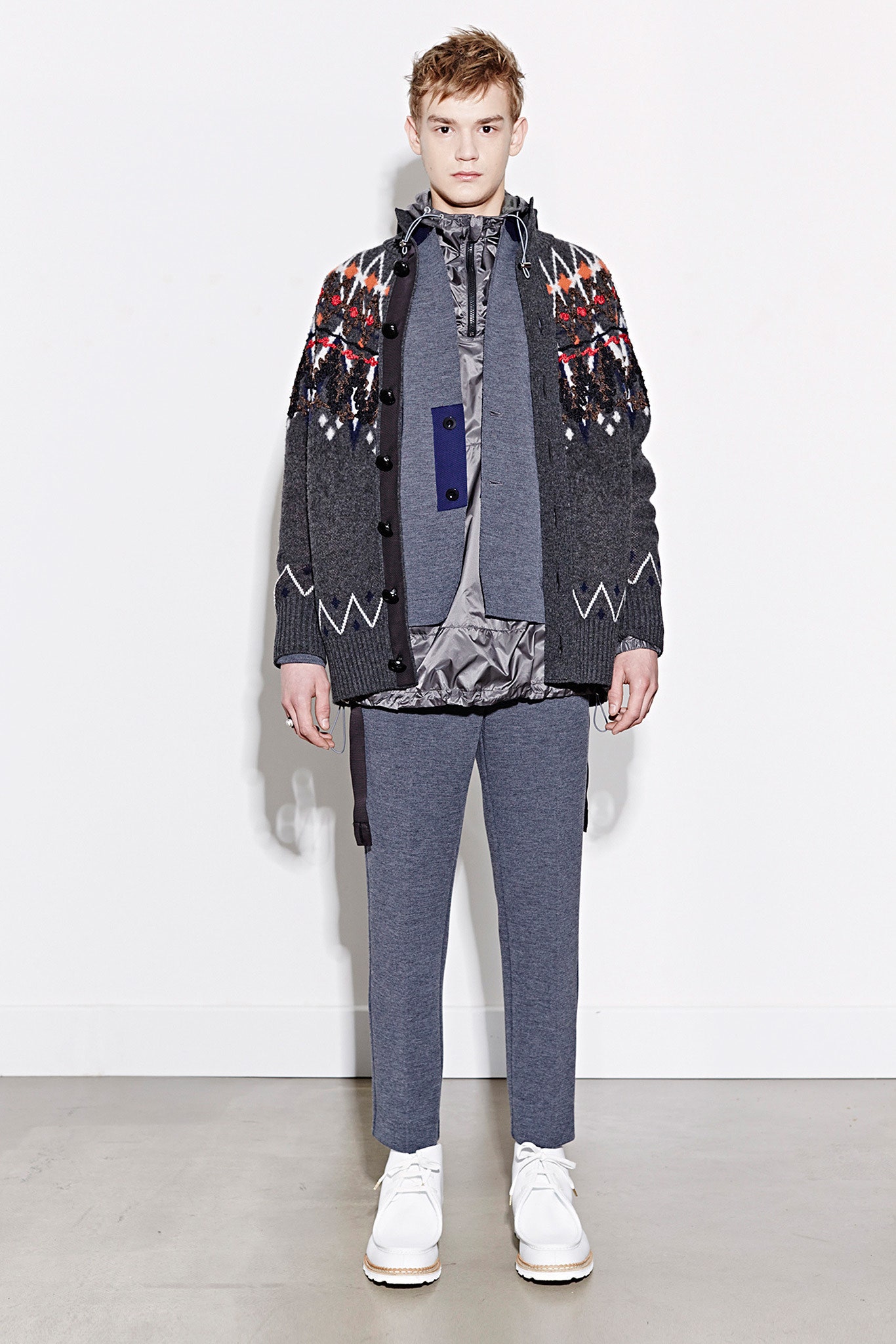 Sacai F/W 14 Menswear Look 9
