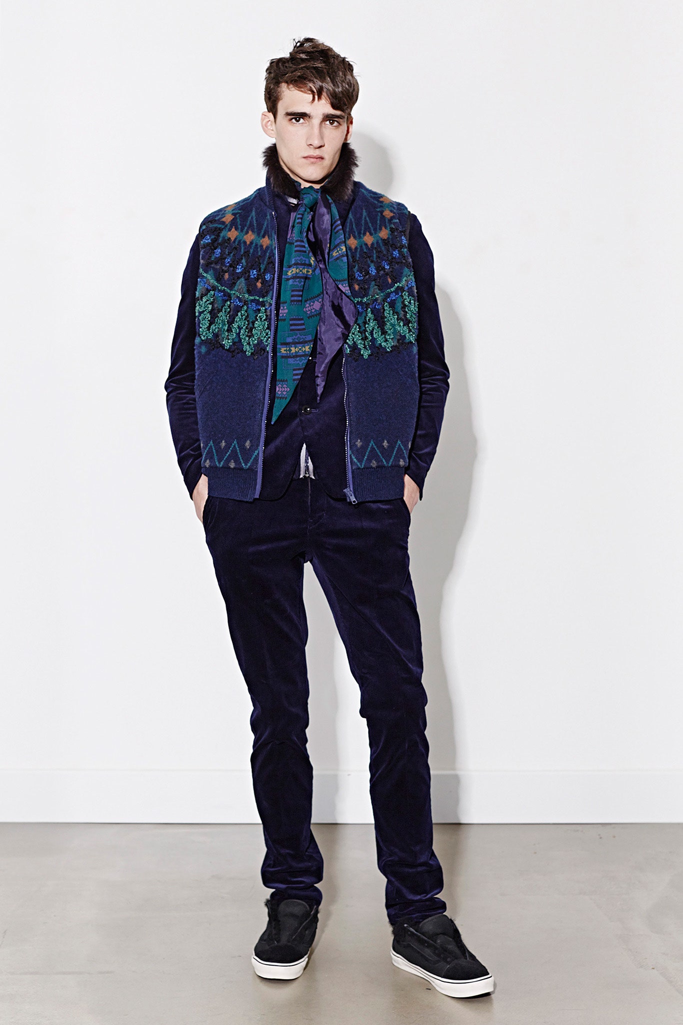 Sacai F/W 14 Menswear Look 10