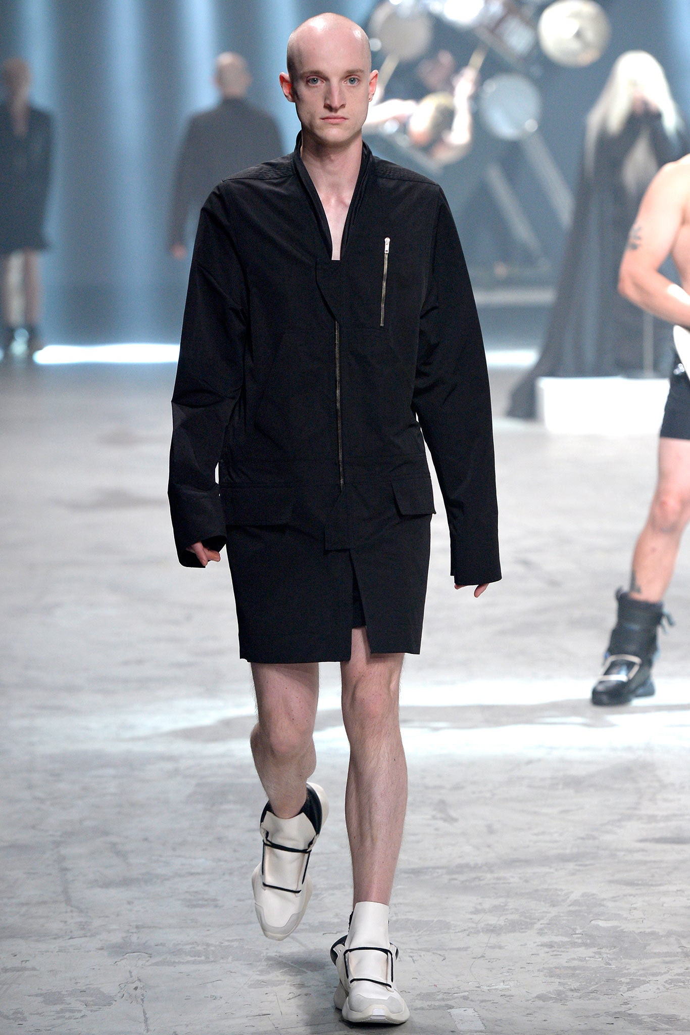 Rick Owens S/S 14 Menswear Look 1