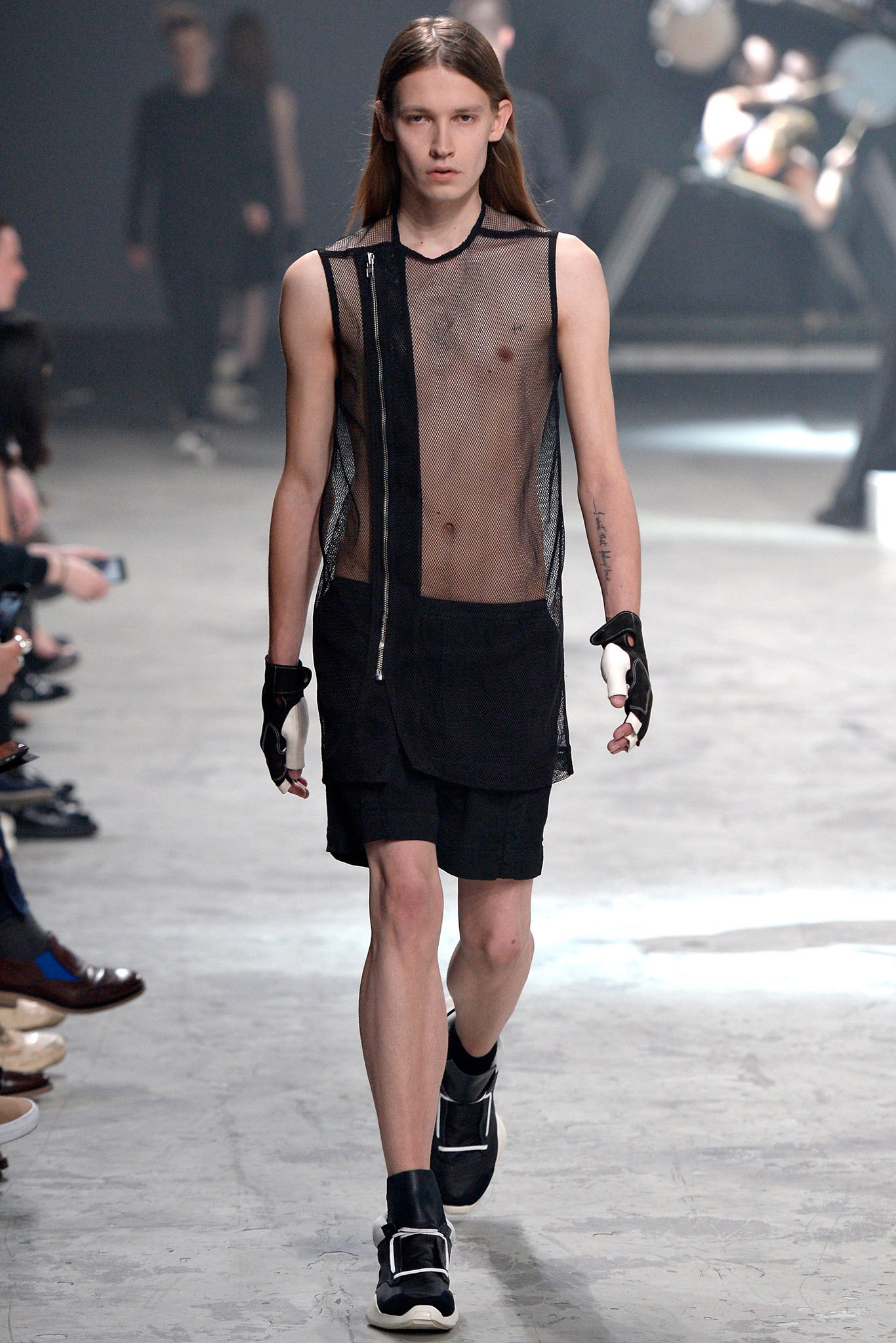 Rick Owens S/S 14 Menswear Look 12
