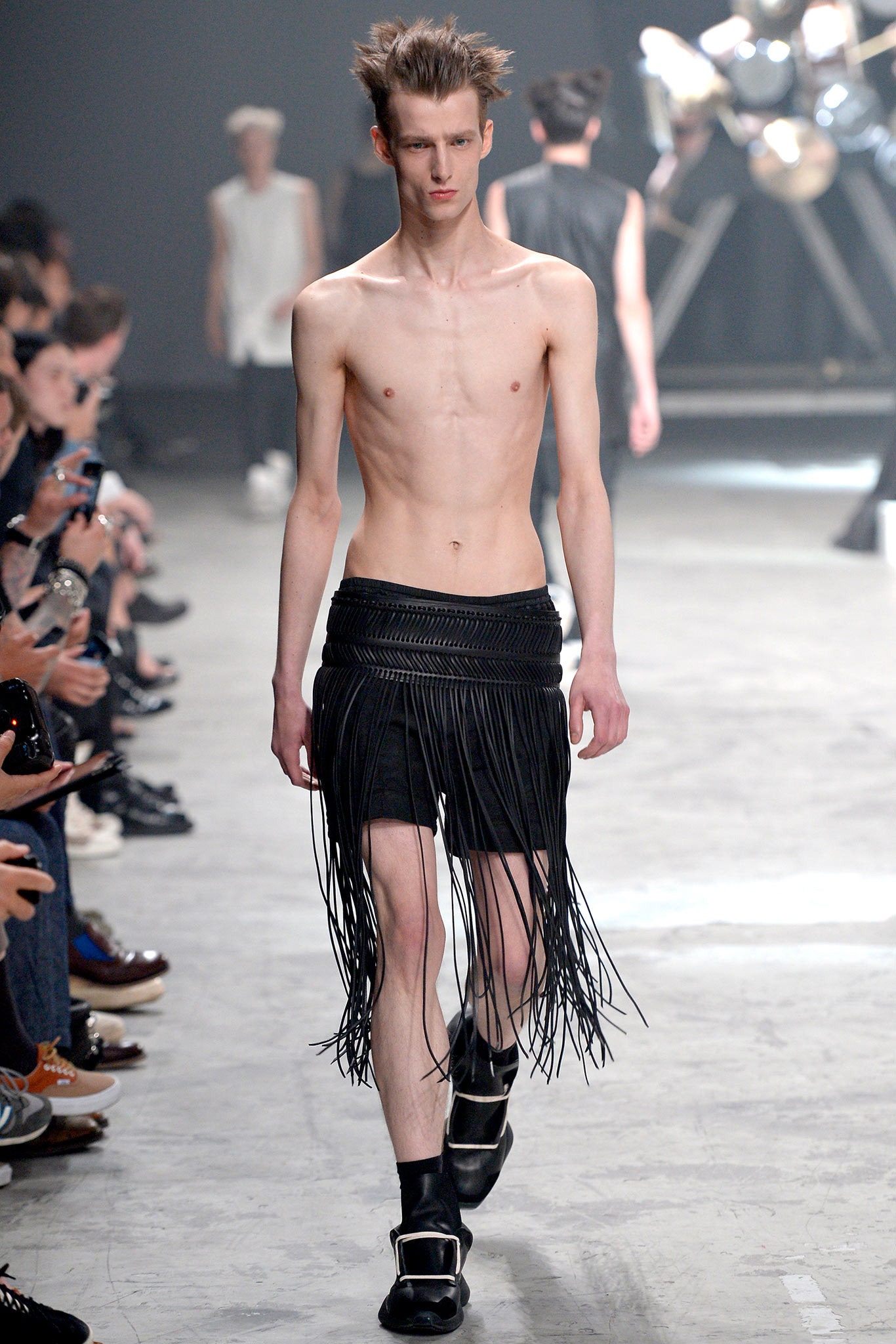 Rick Owens S/S 14 Menswear Look 17