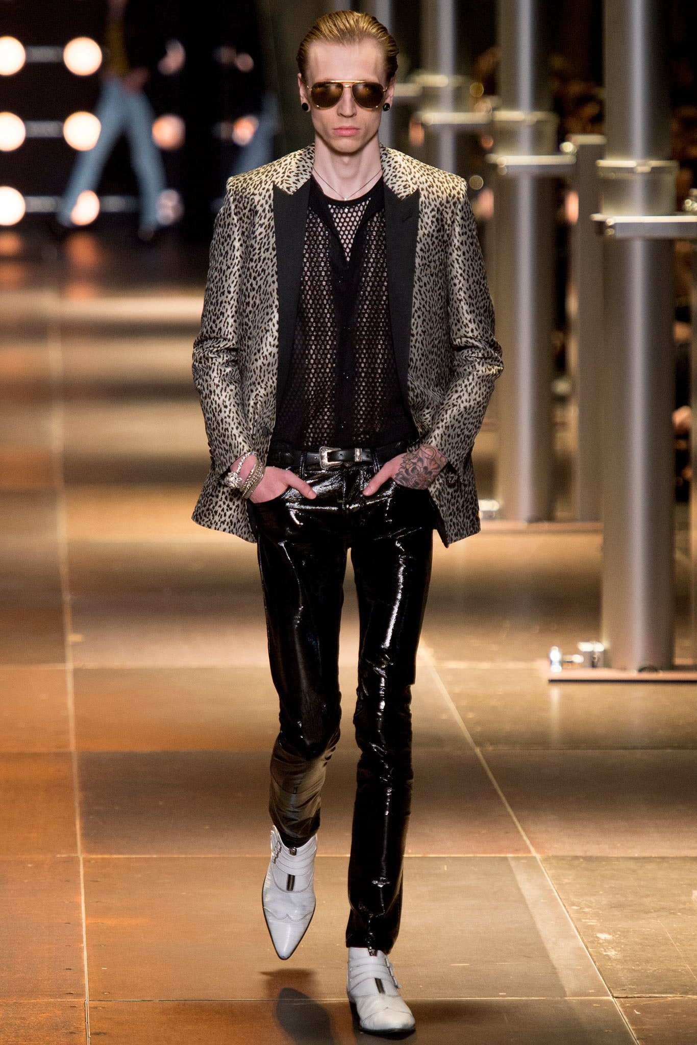 Saint Laurent S/S 14 Menswear Look 2