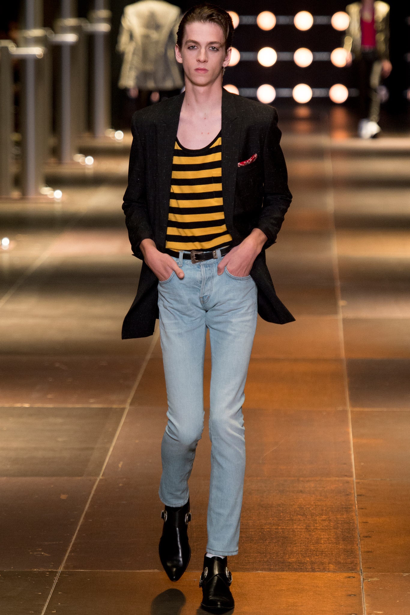 Saint Laurent S/S 14 Menswear Look 3