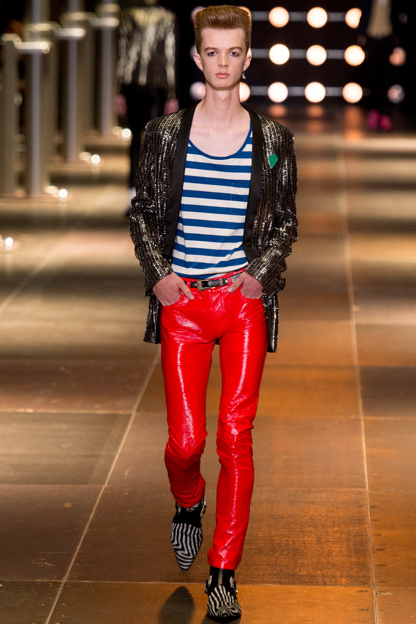 Saint Laurent S/S 14 Menswear Look 5