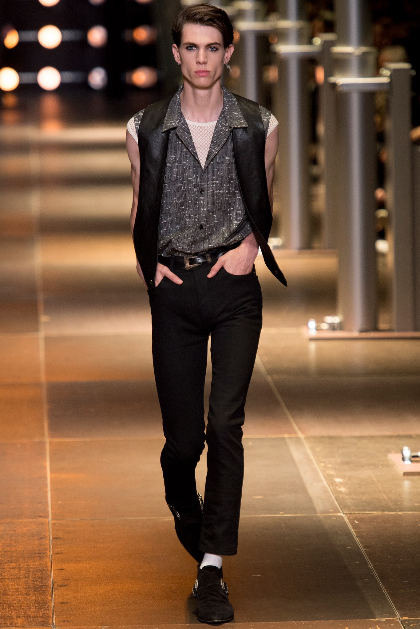 Saint Laurent S/S 14 Menswear Look 14