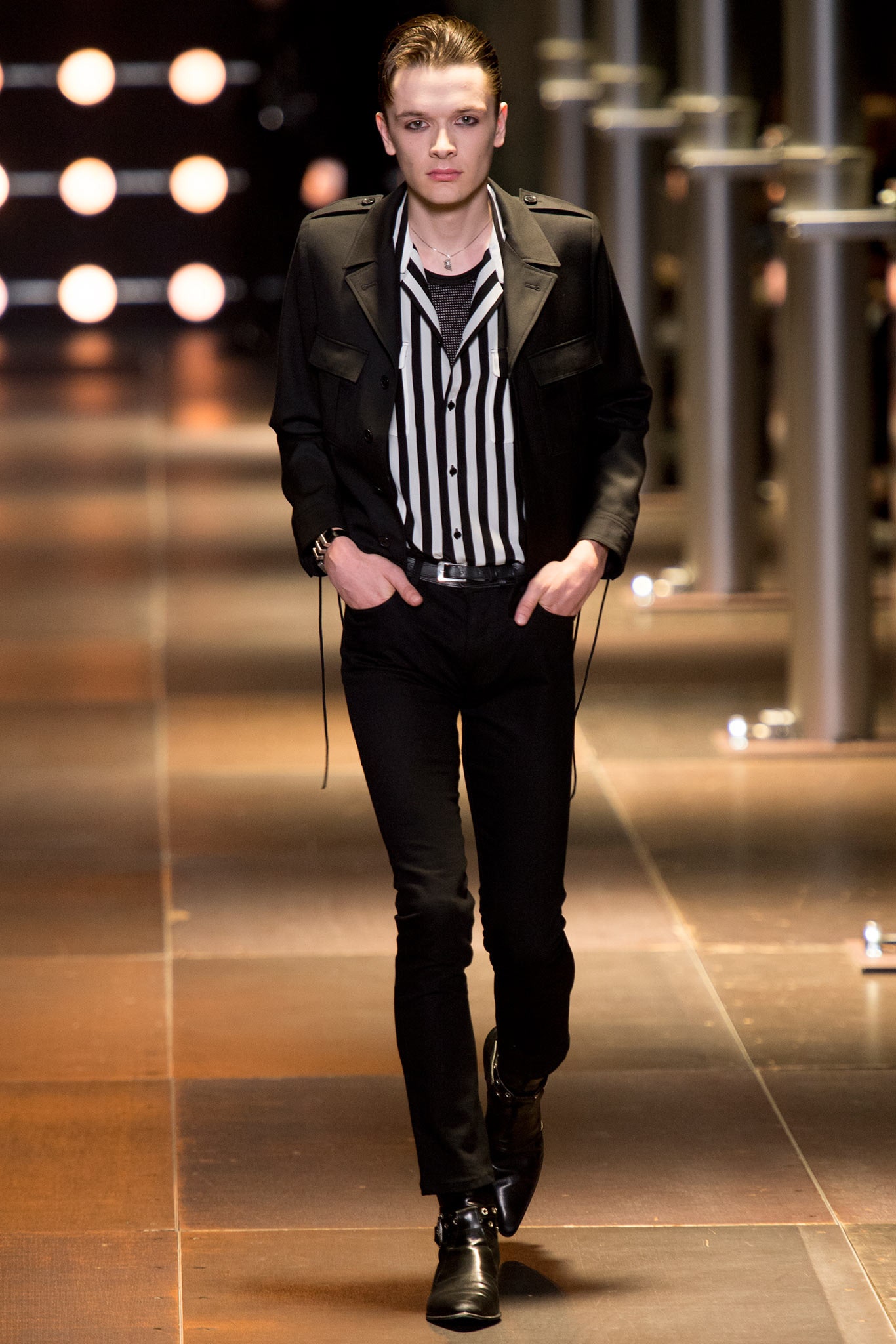 Saint Laurent S/S 14 Menswear Look 18
