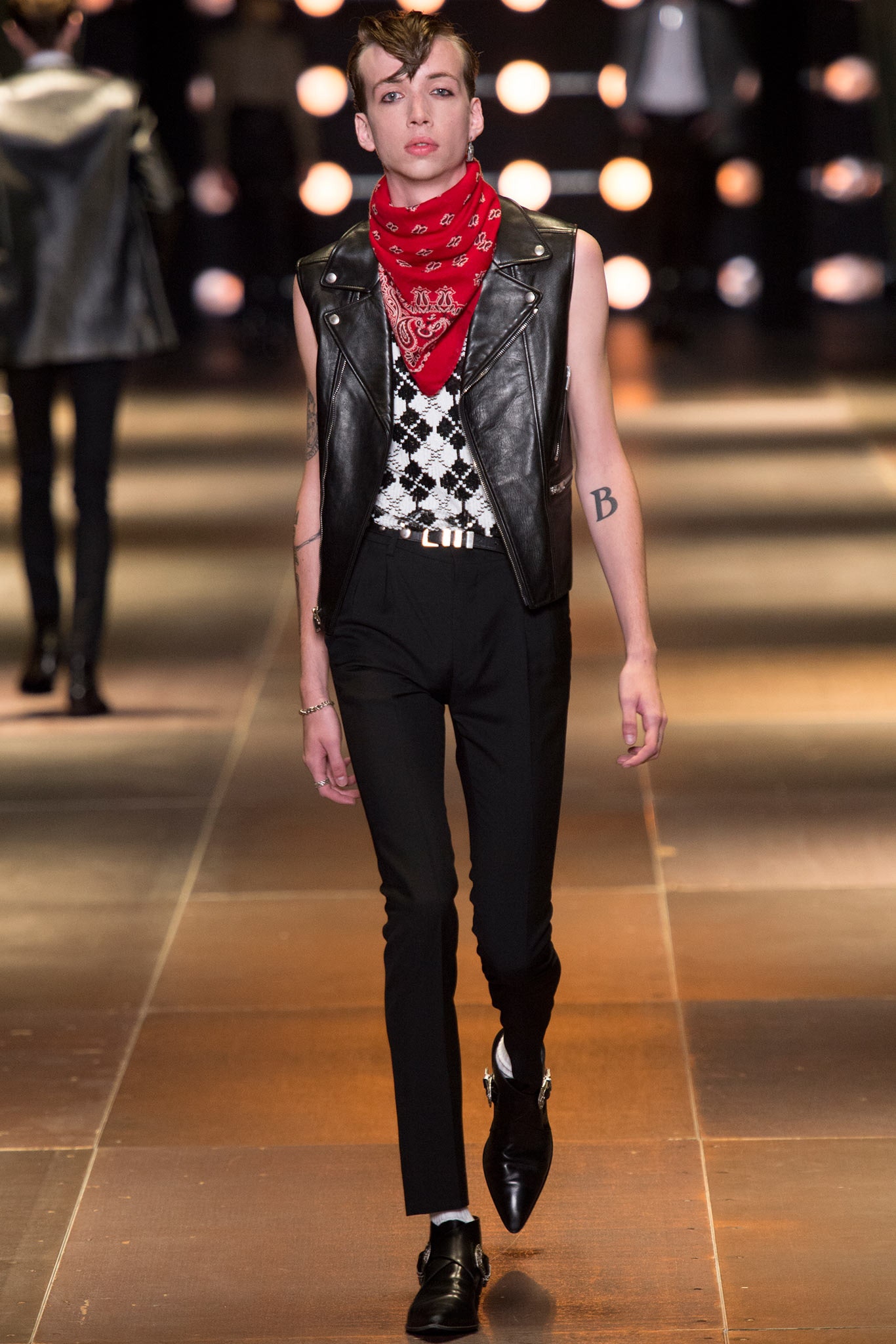 Saint Laurent S/S 14 Menswear Look 33