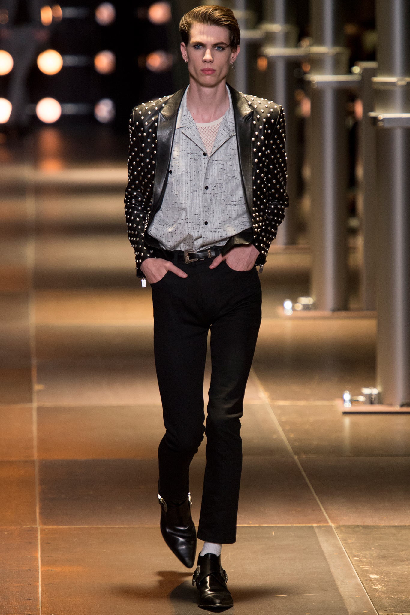 Saint Laurent S/S 14 Menswear Look 38