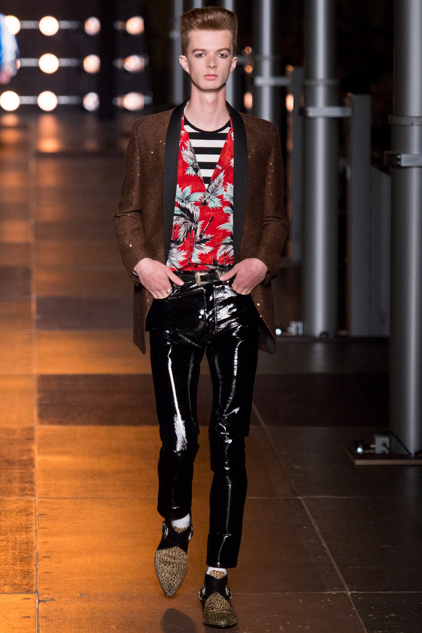 Saint Laurent S/S 14 Menswear Look 40