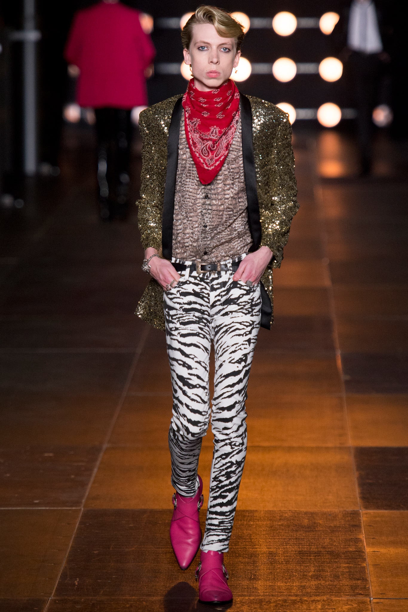 Saint Laurent S/S 14 Menswear Look 43