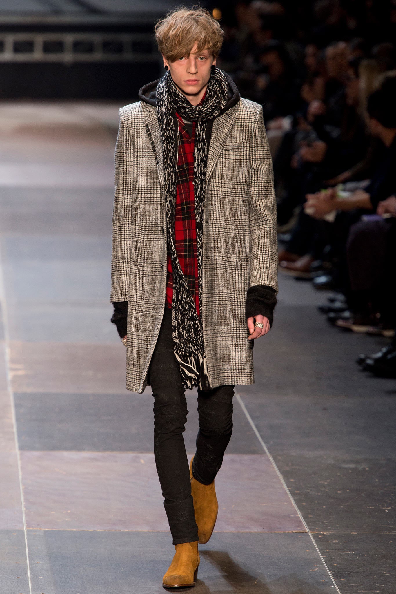 Saint Laurent F/W 13 Menswear Look 17