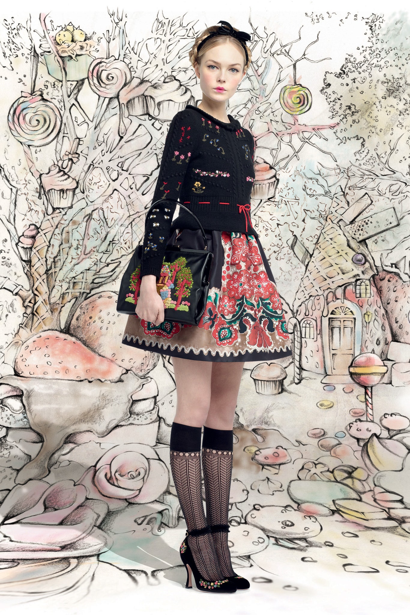 Red Valentino F/W 13 Look 3