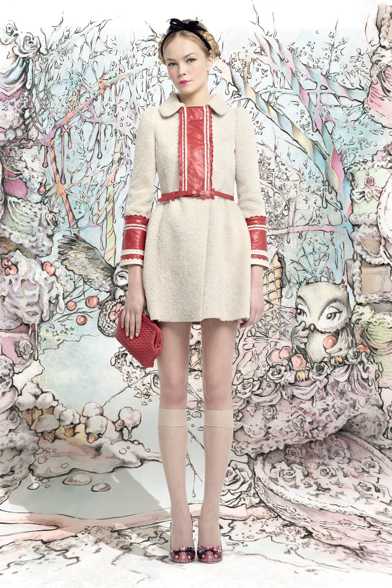 Red Valentino F/W 13 Look 5