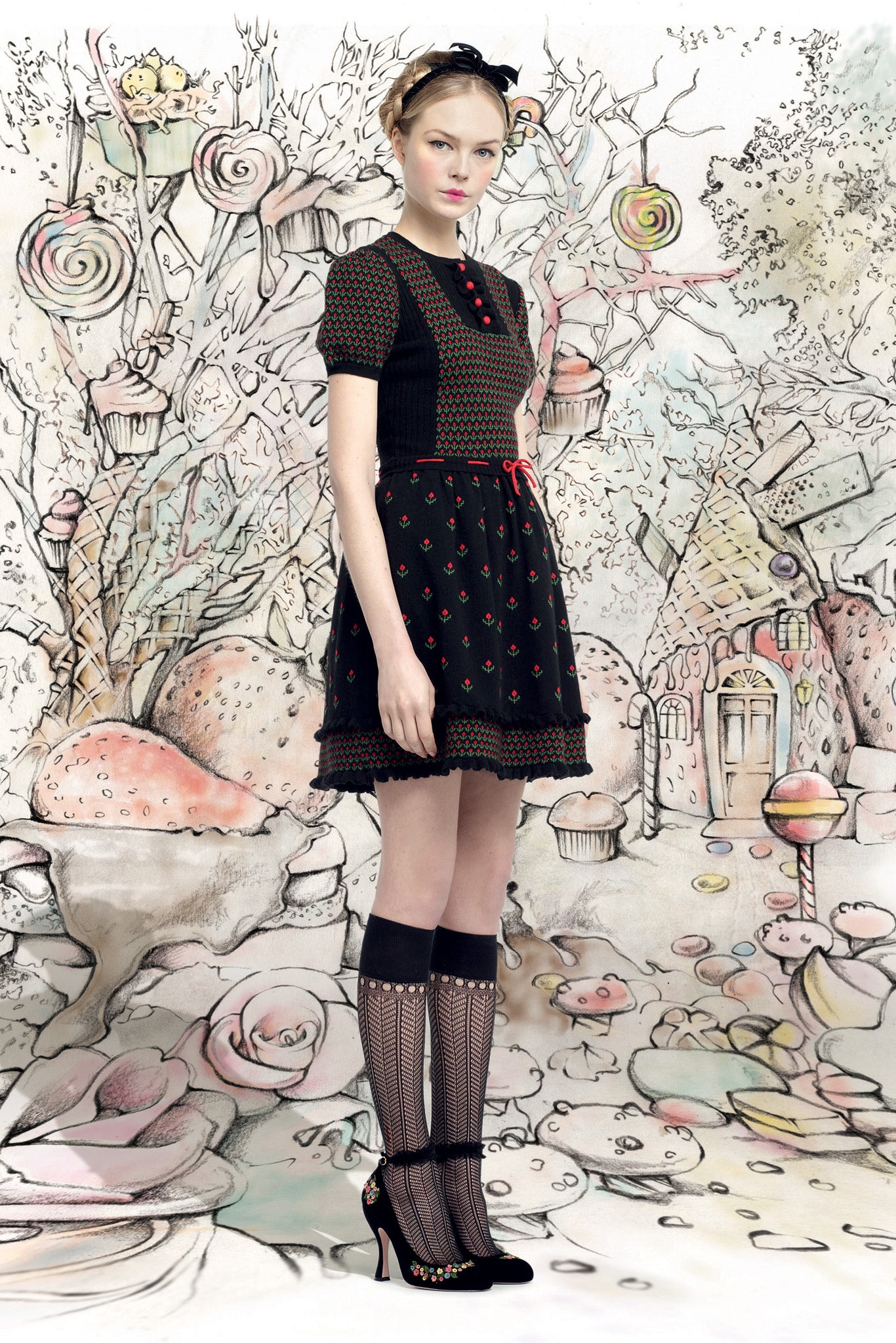Red Valentino F/W 13 Look 7