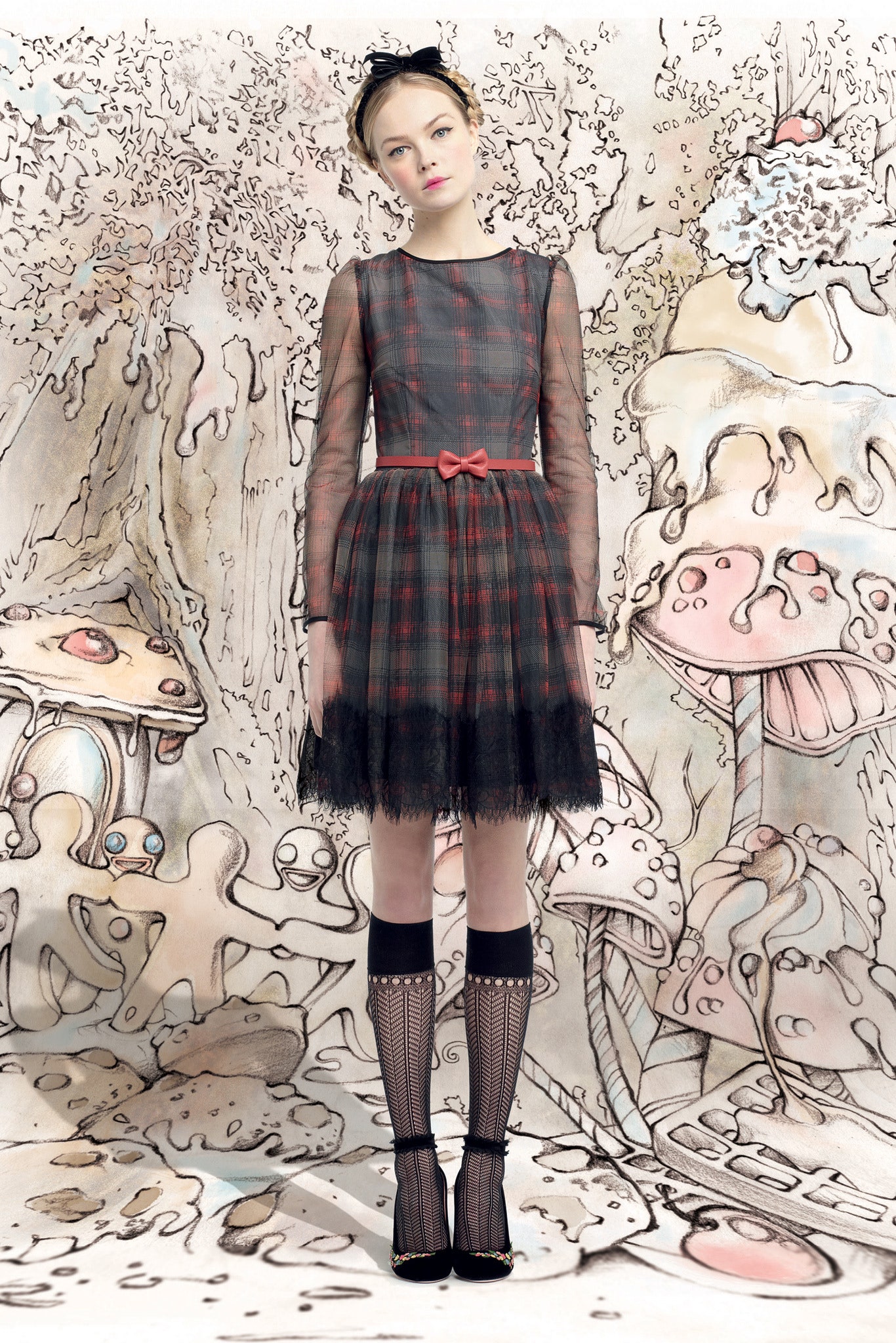 Red Valentino F/W 13 Look 8