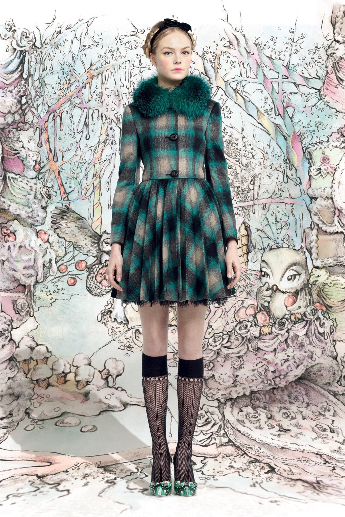 Red Valentino F/W 13 Look 9